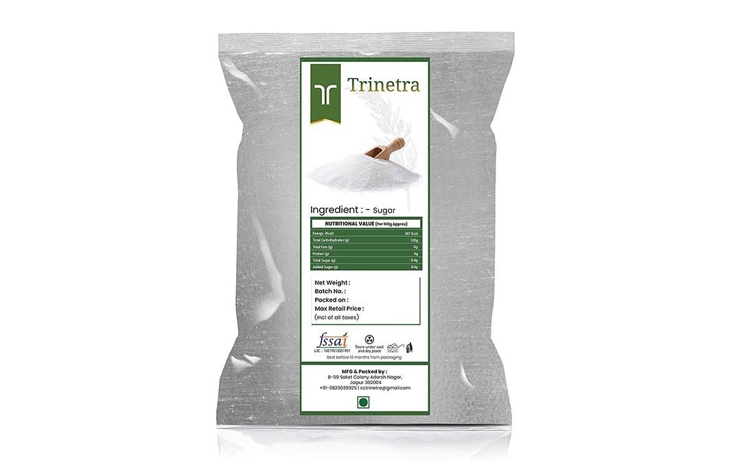 Trinetra Sugar    Pack  5 kilogram